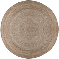 Kusový koberec Capri Jute Natural kruh