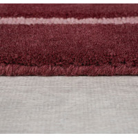 Ručne všívaný kusový koberec Abstract Split Ombre Red