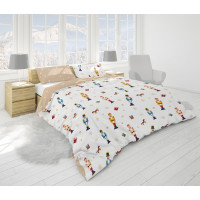 Bavlnené obliečky SCANDIC Luskáčik - 140x200 cm