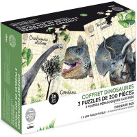 Vilac Sada 3 puzzle dinosaurov