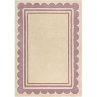 Ručne všívaný kusový koberec Lois Scallop Purple