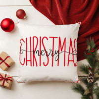 Obliečka na vankúš COZY 40x40 cm - Merry Christmas
