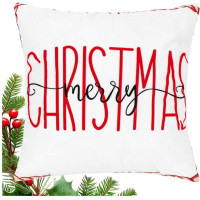 Obliečka na vankúš COZY 40x40 cm - Merry Christmas