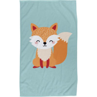 Detský bavlnený uterák ANIMALS 30x50 cm - Líška