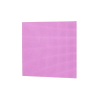 LW Toys Veľká podložka na stavanie 50x50 bodov ružová