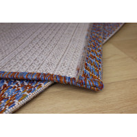 Kusový koberec Terazza 21241 Multi/Blue/Red – na von aj na doma