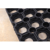 Vonkajšia čistiaca rohožka guma Domino 22mm - na von aj na doma