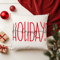 Obliečka na vankúš COZY 40x40 cm - Happy Holidays