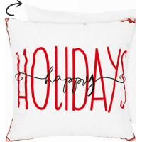 Obliečka na vankúš COZY 40x40 cm - Happy Holidays