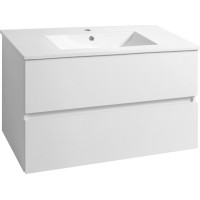 Aqualine PANEDA umývadlová skrinka 89, 5x55x45, 2cm, biela PN290