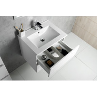 Aqualine PANEDA umývadlová skrinka 59, 5x55x45, 2cm, biela PN260