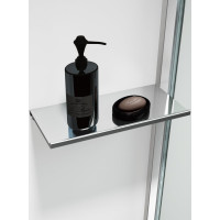 Polysan ESCA SHELF polička do profilu 230x120mm, chróm ES8410