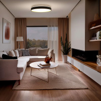 Solight LED osvetlenie s diaľkovým ovládačom Cala, 48W, 3360lm, 38cm, zmena chromatičnosti, stmievateľné