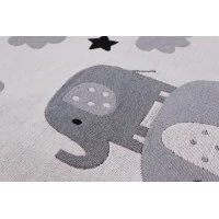 Detský kusový koberec Natur Slony