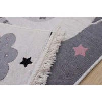 Detský kusový koberec Natur Slony