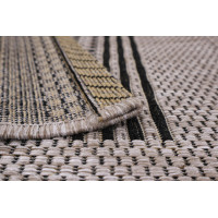 Kusový koberec Floorlux 20001 Silver/Black – na von aj na doma