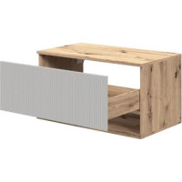 Kúpeľňová závesná skrinka pod umývadlo AVIOLA 80 cm - dub artisan/kašmír