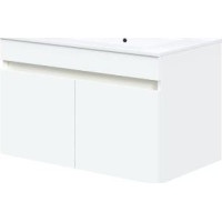 Kúpeľňová závesná skrinka pod umývadlo FIGARO 80 cm - biela