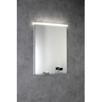 Sapho TRAKA zrkadlo s LED osvetlením a poličkou, 60x80cm TK060