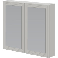 Kúpeľňová závesná skrinka so zrkadlom TORETO 80 cm - kašmírová