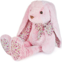 Doudou Histoire d´Ours Plyšový kamarát ružový zajačik 50 cm