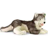 Rappa Plyšový pes husky ležiaci 60 cm ECO-FRIENDLY