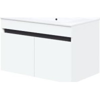Kúpeľňová závesná skrinka pod umývadlo FIGARO 60 cm - biela
