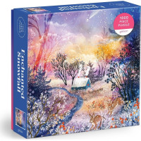 Galison Puzzle Kúzelná zasnežená krajina 1000 dielikov