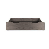 Šuplík pod posteľ z masívu borovice 97x69x19 cm - MAX 150 - šedý