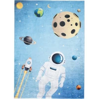 Detský koberec EMMA - Astronaut vo vesmíre