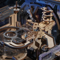 RoboTime 3D skladačka guličkovej dráhy Kozmodróm