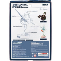 RoboTime 3D mechanická skladačka Modrý motýľ