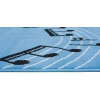 Detský koberec JOLLY Blue - Spievajúce mačičky