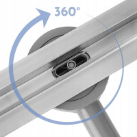 Odtokový sprchový žľab REA NEOX SLIM PRO - inox