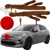 Sobie parohy a nos pre auto - vianočné dekorácie