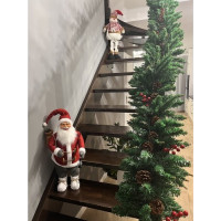 Vianočná dekoračná figúrka 60 cm - Santa Claus