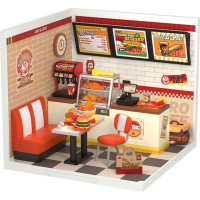 RoboTime Miniatúra domčeka Reštaurácia Mňam, mňam burger