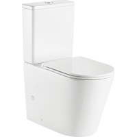 WC kombi, vyvýšené, vario odpad, kapotované, Smart Flush RIMLESS, keramické vr. sedátka