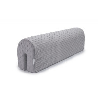 Chránič na detskú posteľ MINKY 120 cm - šedý