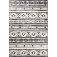 Kusový koberec ETHNIC čierny - typ D, 120x170 cm