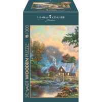 SCHMIDT Drevené puzzle Jednoduchšie časy II. 1000 dielikov