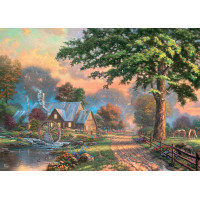 SCHMIDT Drevené puzzle Jednoduchšie časy II. 1000 dielikov