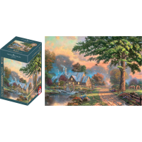 SCHMIDT Drevené puzzle Jednoduchšie časy II. 1000 dielikov