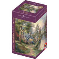 SCHMIDT Drevené puzzle Rodné jazero 1000 dielikov
