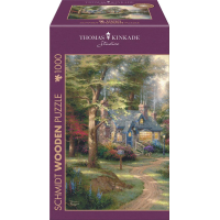 SCHMIDT Drevené puzzle Rodné jazero 1000 dielikov