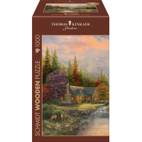 SCHMIDT Drevené puzzle Sierra Paradise 1000 dielikov
