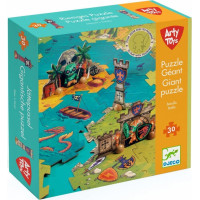 DJECO Giant puzzle Bitka 30 dielikov