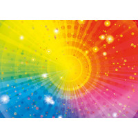 YAZZ Puzzle Abstraktná dúha 1000 dielikov