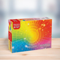 YAZZ Puzzle Abstraktná dúha 1000 dielikov
