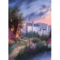 ALIPSON Puzzle Bavorský hrad 500 dielikov